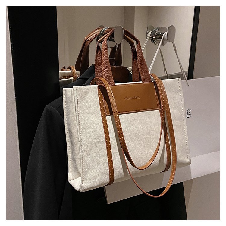 Shopping Simple Canvas Shoulder Bag