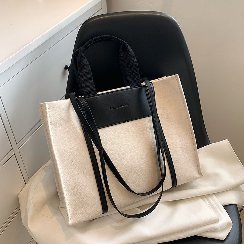Shopping Simple Canvas Shoulder Bag
