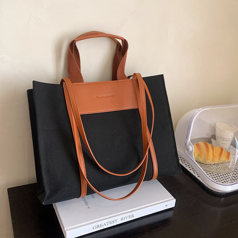 Shopping Simple Canvas Shoulder Bag